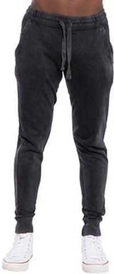 Lane Seven Lst009 Unisex Vintage Jogger Pant - Black