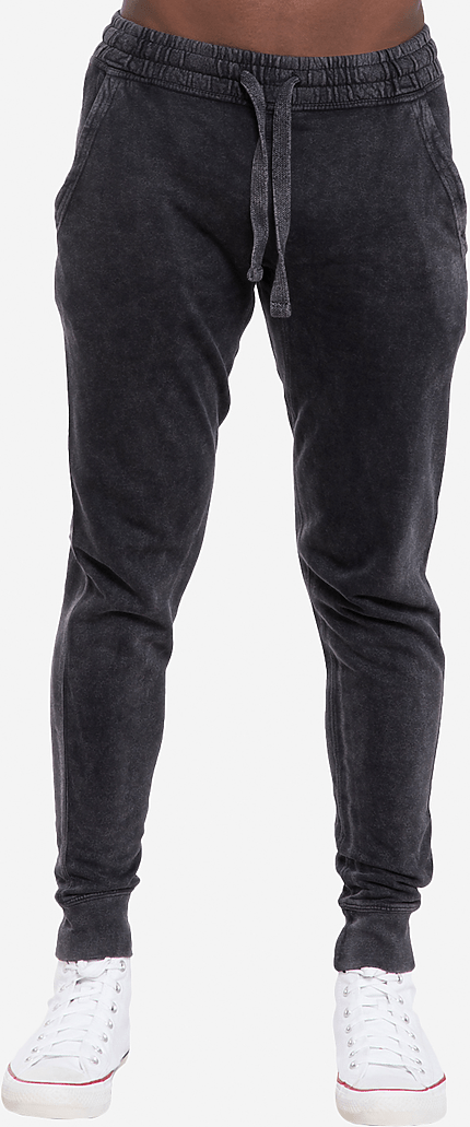 Lane Seven Lst009 Vintage Joggers - Black - Vintage Black / Adult Xs