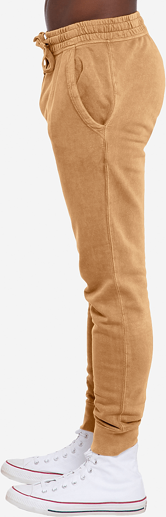 Lane Seven Lst009 Vintage Joggers - Camel