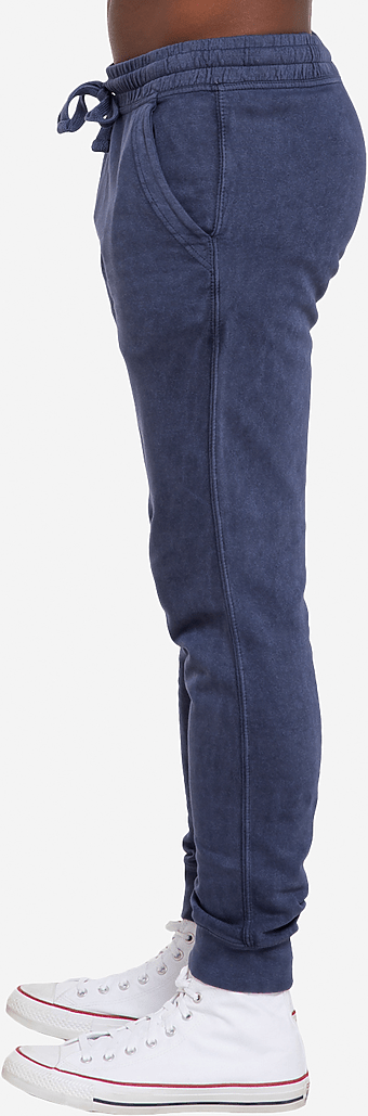 Lane Seven Lst009 Vintage Joggers - Denim