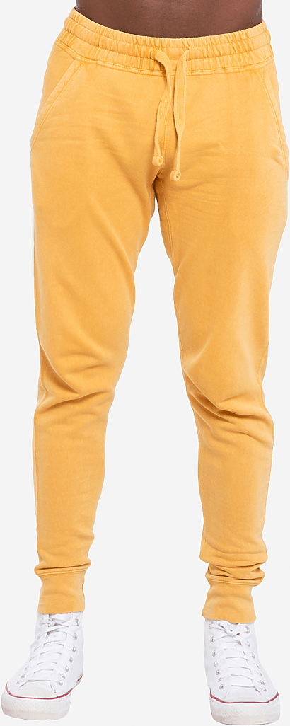 Lane Seven Lst009 Vintage Joggers - Mustard - Adult Xs