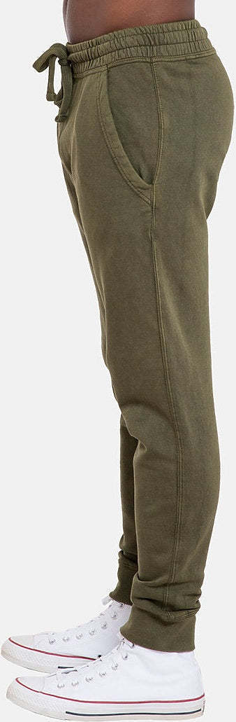Lane Seven Lst009 Vintage Joggers - Olive