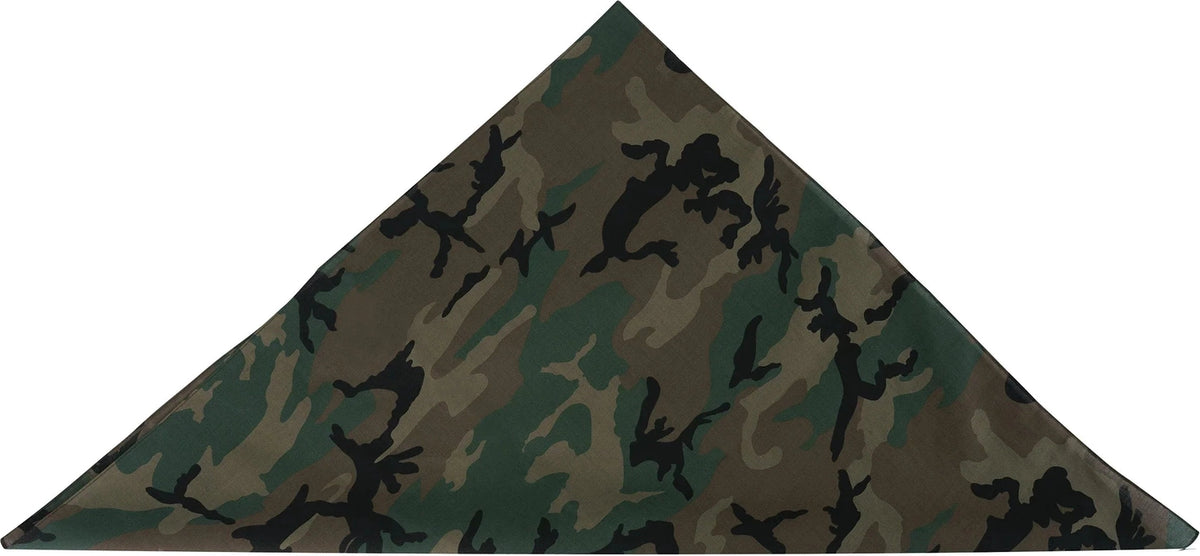 Large Camo Bandana 27 x Inch