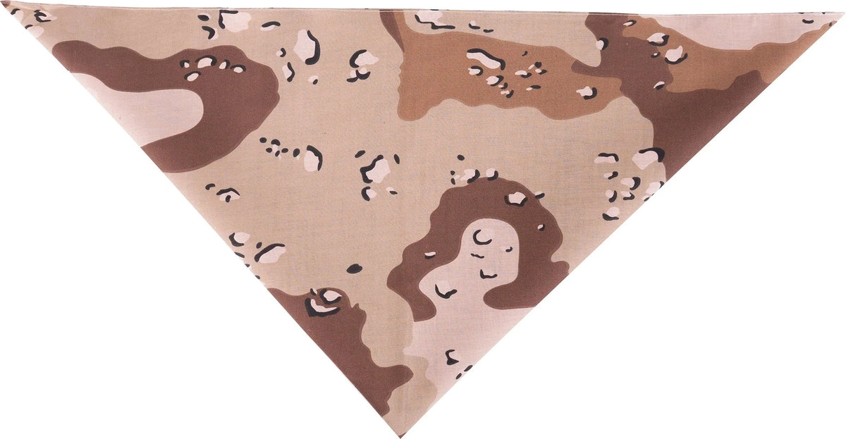 Large Camo Bandana 27 x Inch