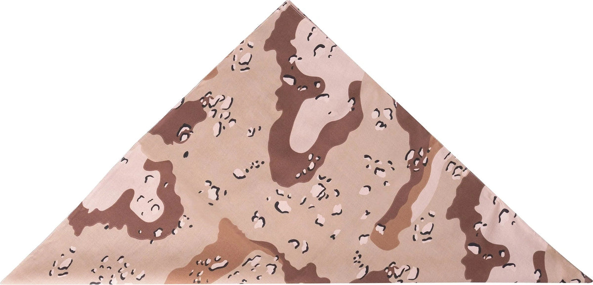 Large Camo Bandana 27 x Inch