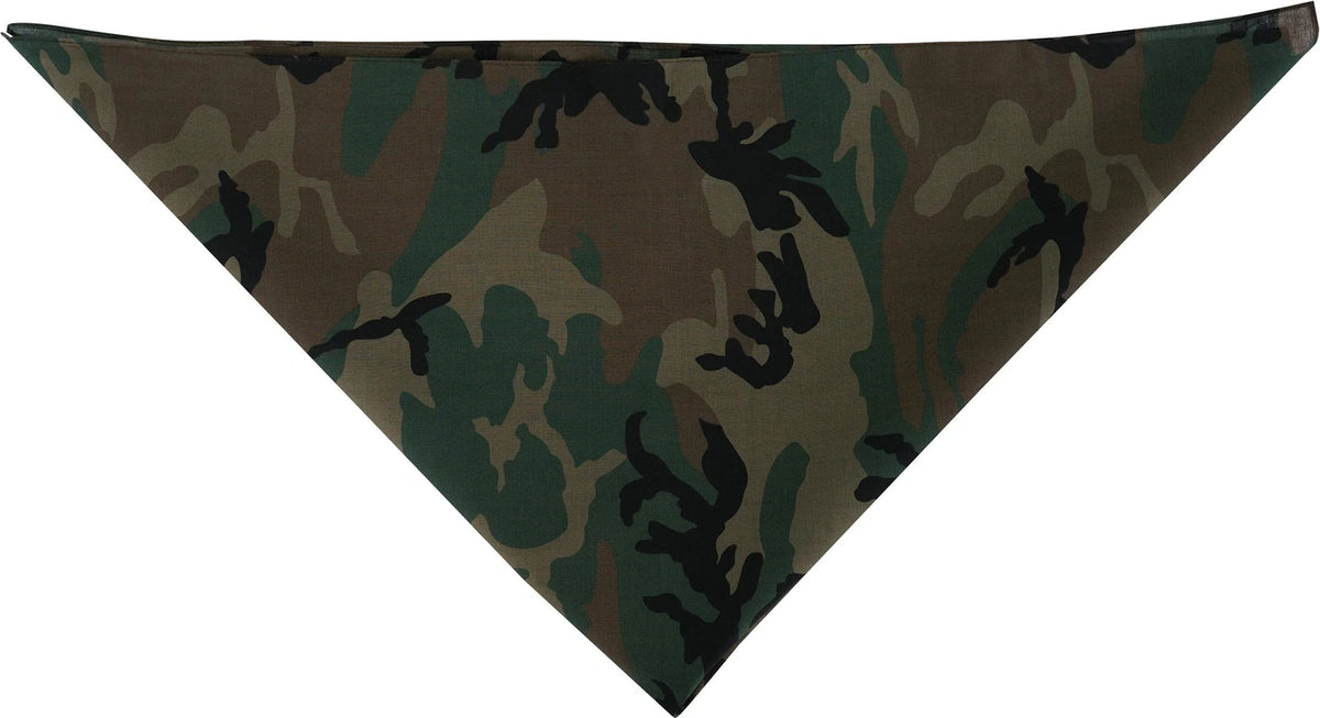 Large Camo Bandana 27 x Inch