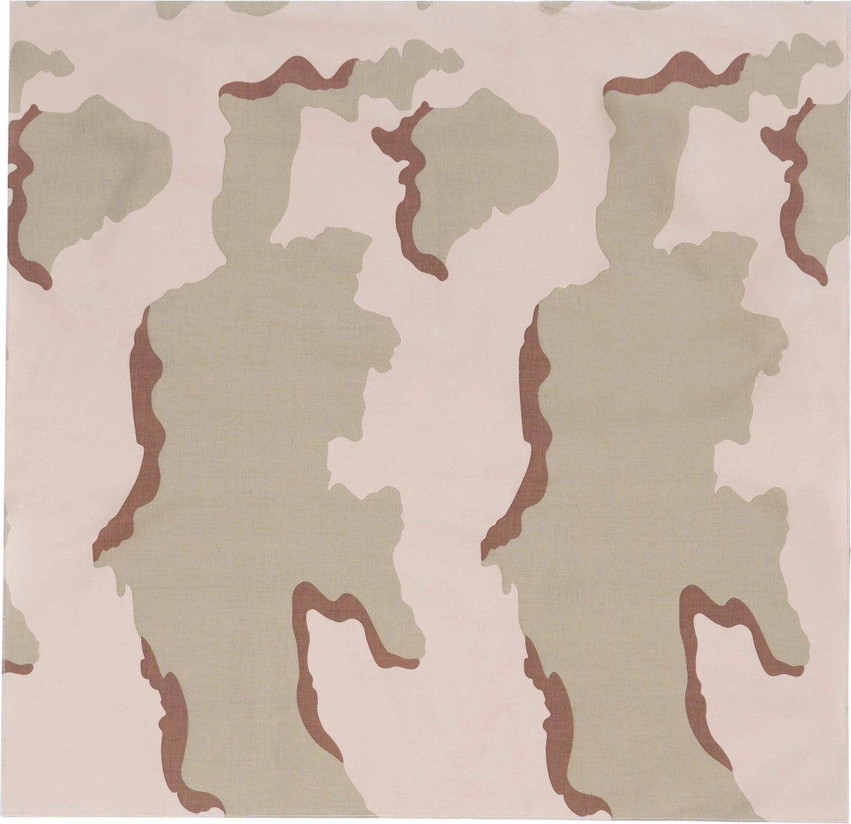 Large Camo Bandana 27 x Inch - Tri-color Desert