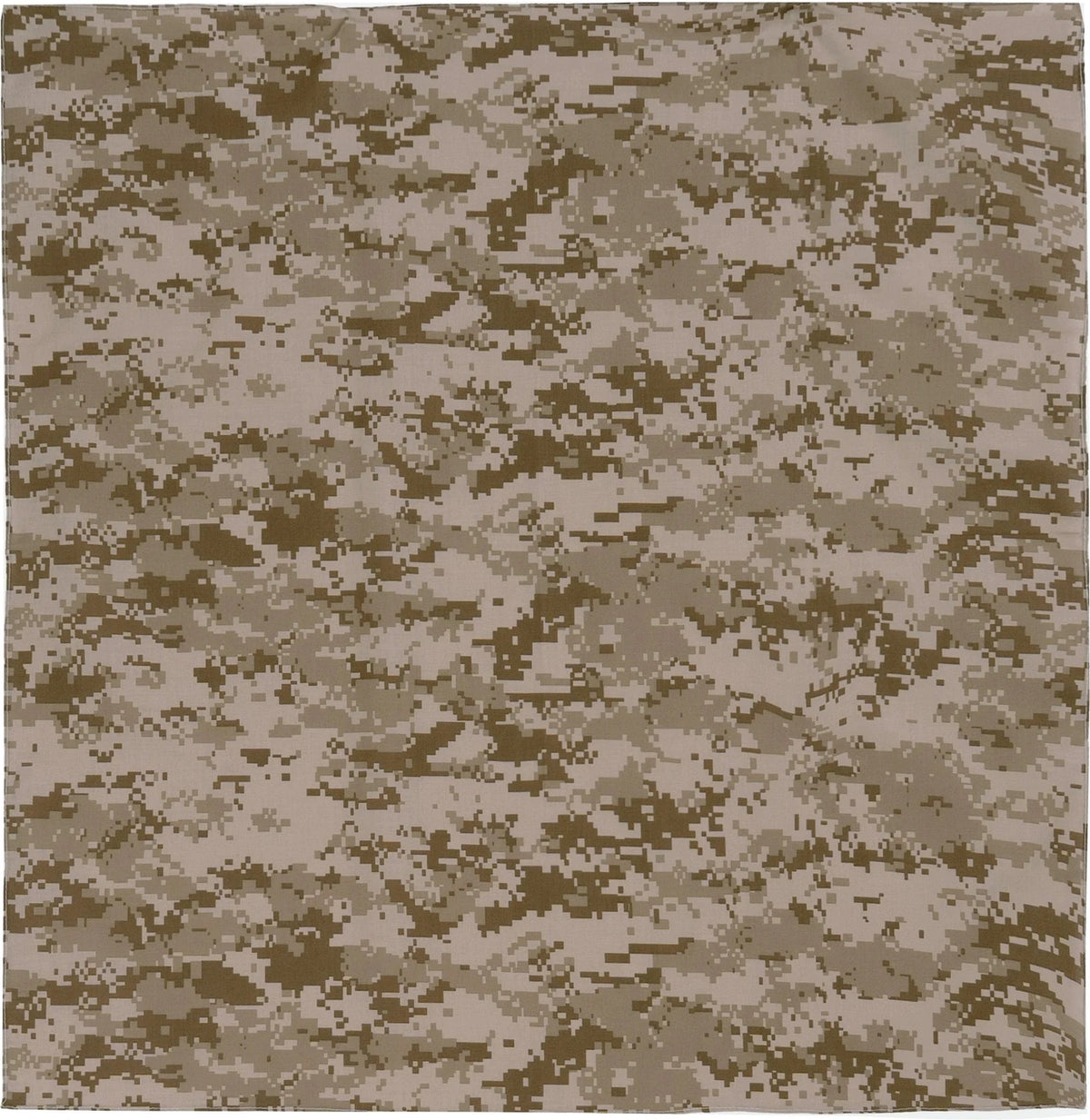 Large Digital Camo Bandana - Desert
