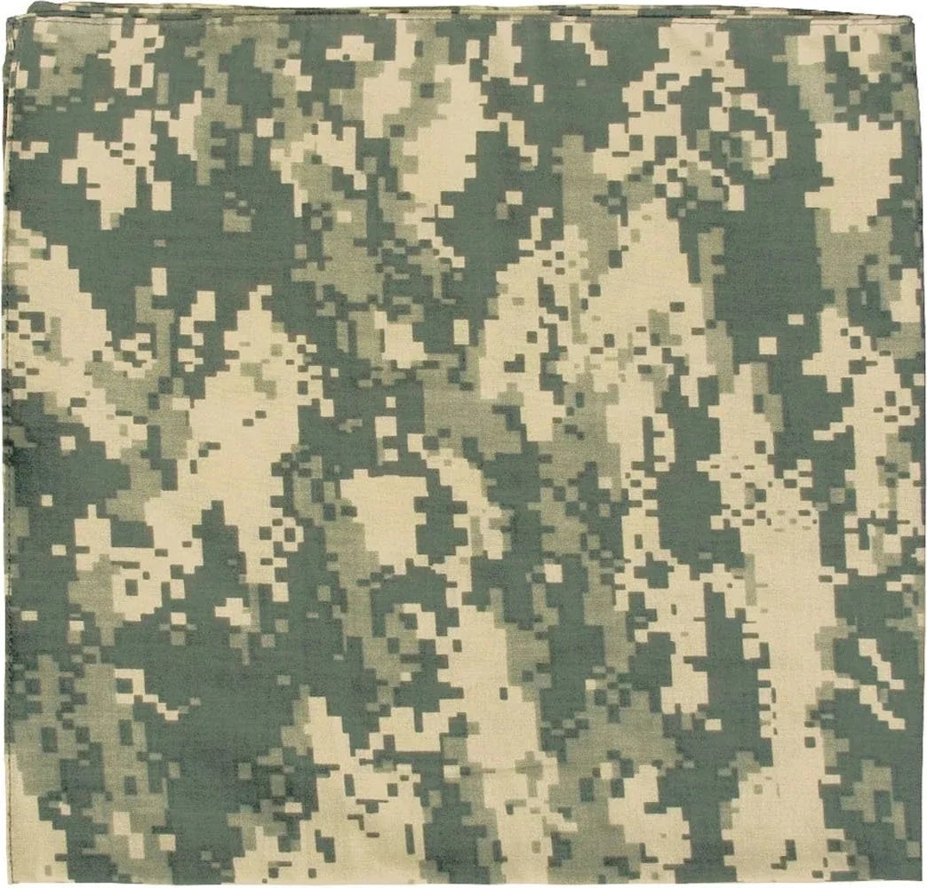 Large Digital Camo Bandana