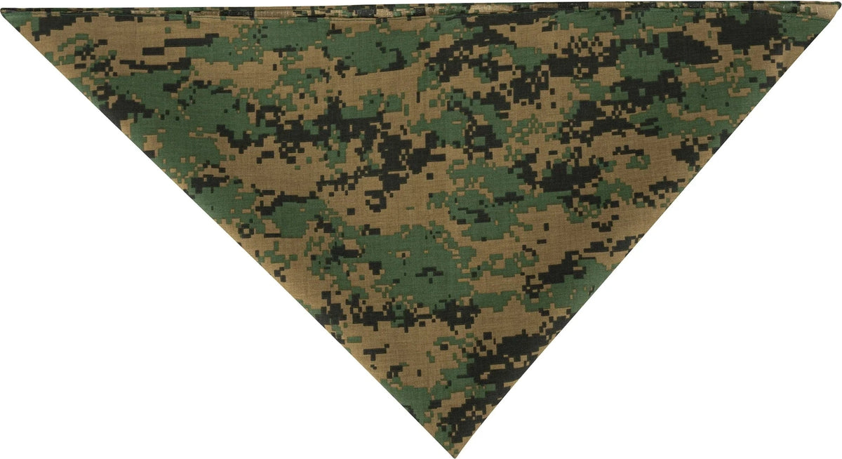 Large Digital Camo Bandana