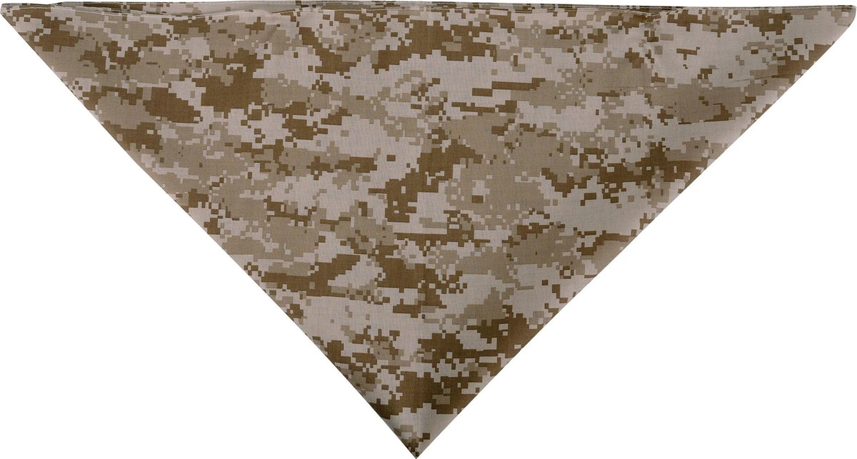 Large Digital Camo Bandana