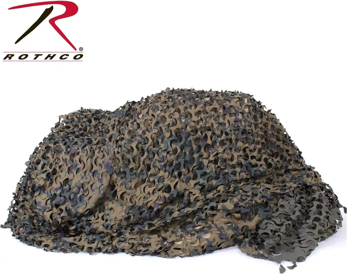 Large Ultra Lite Digital Woodland Net