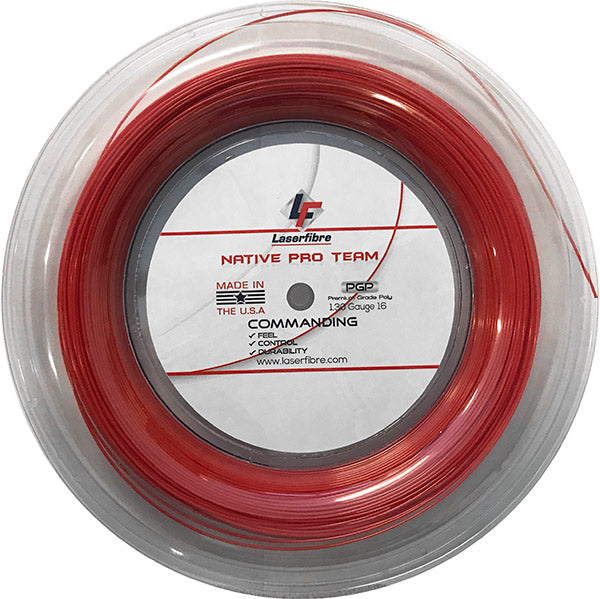 Laserfibre Native Team 16g Reel 660’ (red) - Os