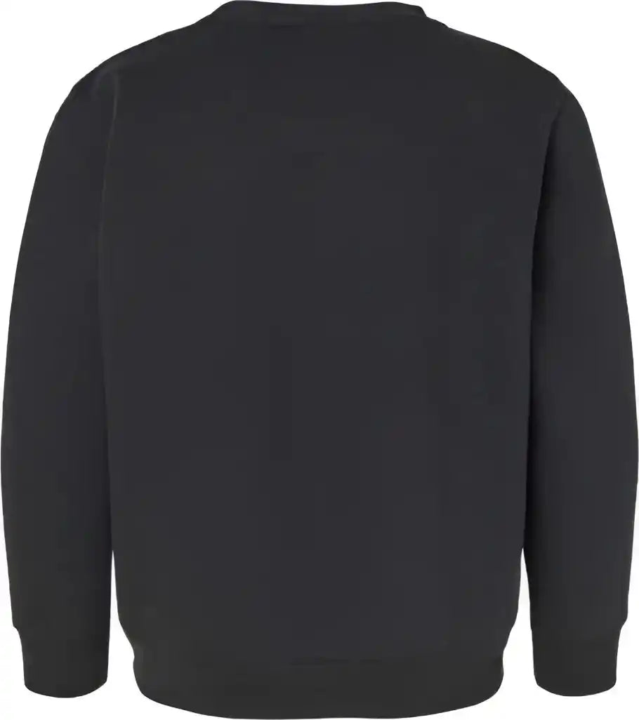 Lat 2225 Youth Elevated Fleece Crewneck Sweatshirt - Black