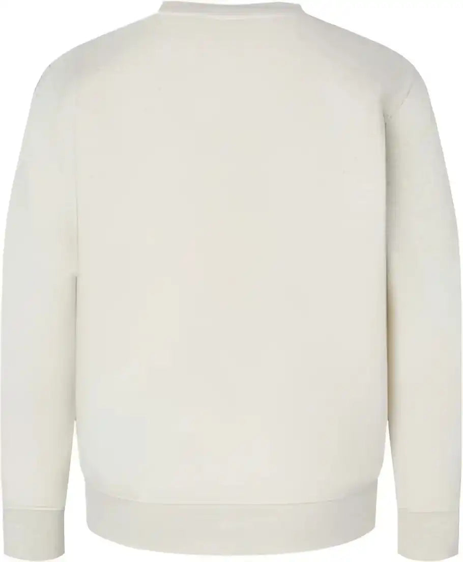 Lat 2225 Youth Elevated Fleece Crewneck Sweatshirt Natural Heather