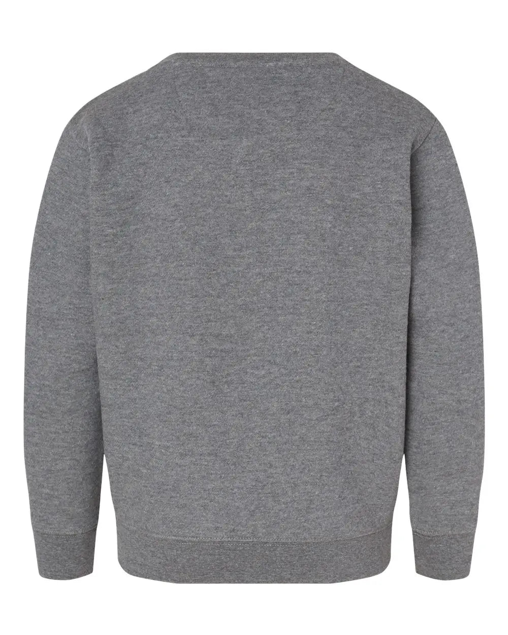 Lat 2225l Youth Elevated Fleece Crewneck Sweatshirt - 2225 - Granite Heather