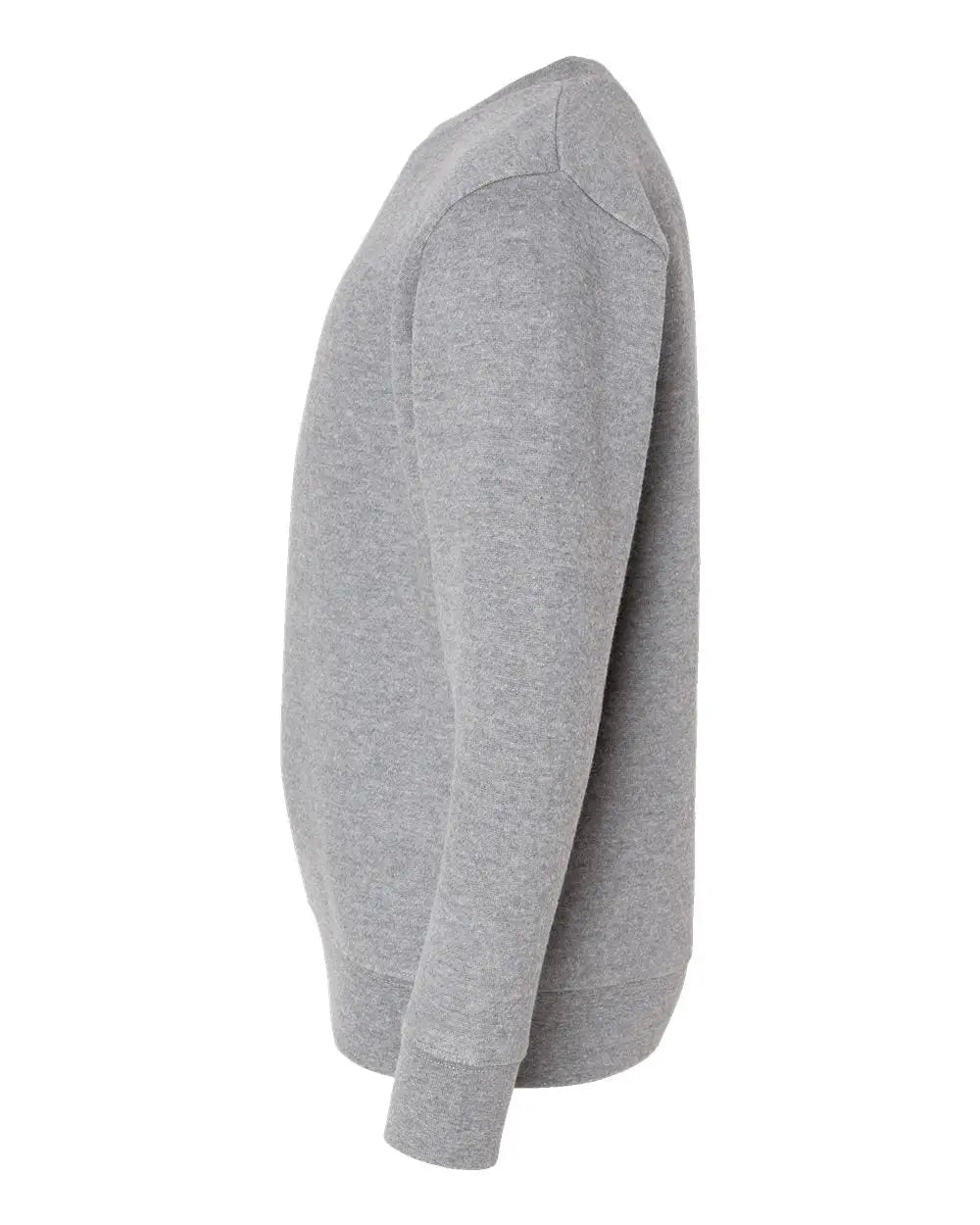 Lat 2225l Youth Elevated Fleece Crewneck Sweatshirt - 2225 - Heather