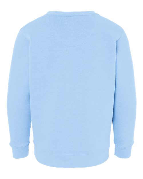 Lat 2225l Youth Elevated Fleece Crewneck Sweatshirt - Light Blue