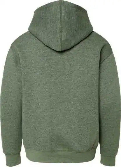 Lat 2296 Youth Fleece Hoodie Bamboo Blackout