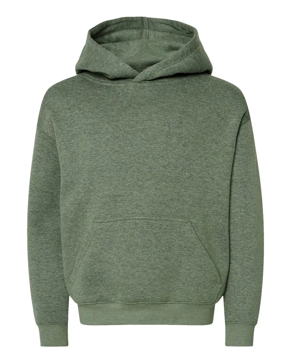Lat 2296 Youth Fleece Hoodie - Bamboo Blackout - Xs