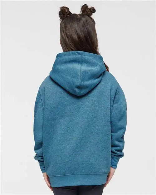 Lat 2296 Youth Fleece Hoodie - Bermuda Blackout