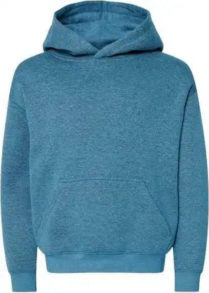Lat 2296 Youth Fleece Hoodie - Bermuda Blackout