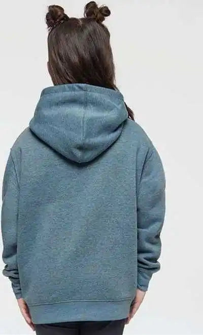 Lat 2296 Youth Fleece Hoodie - Bermuda Blackout