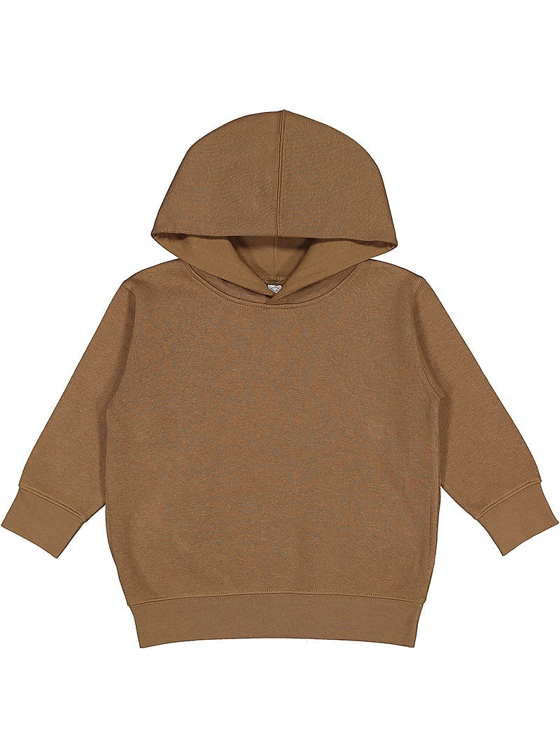 Lat 2296 Youth Fleece Hoodie - Coyote Brown