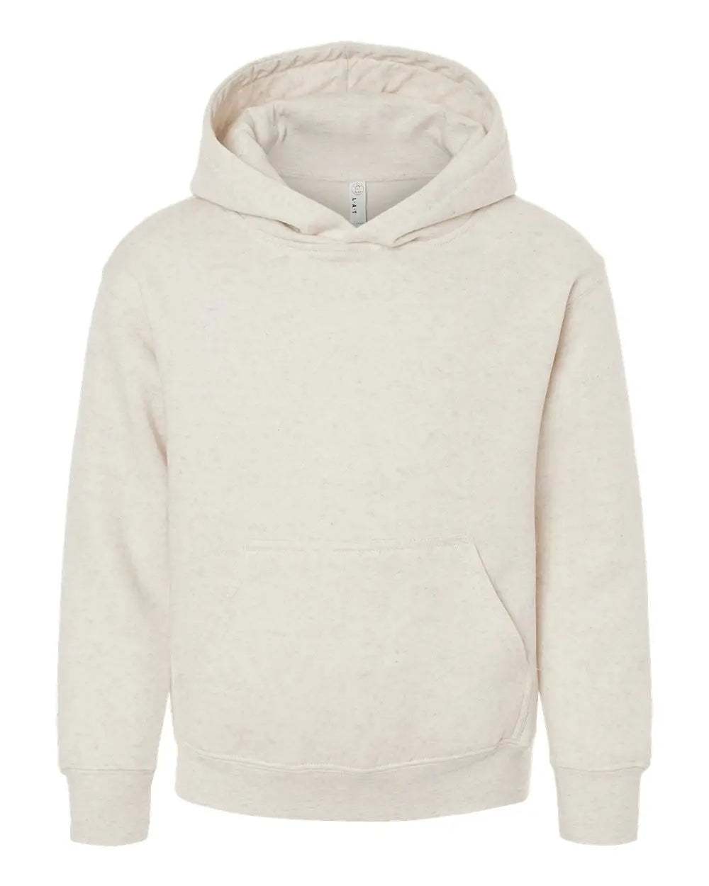 Lat 2296 Youth Fleece Hoodie - Natural Heather