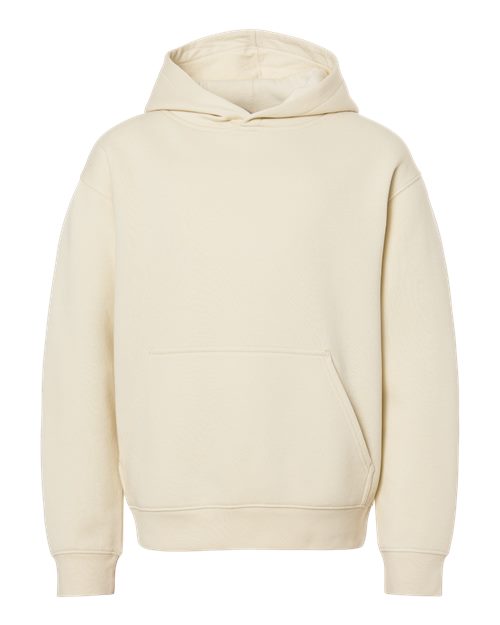 Lat 2296 Youth Fleece Hoodie - Natural