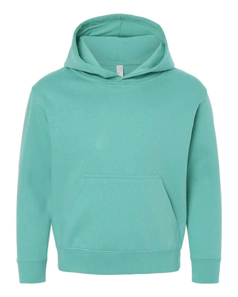 Lat 2296 Youth Fleece Hoodie - Saltwater - Gray / Xs
