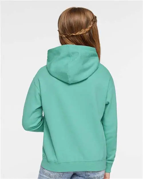 Lat 2296 Youth Fleece Hoodie - Saltwater