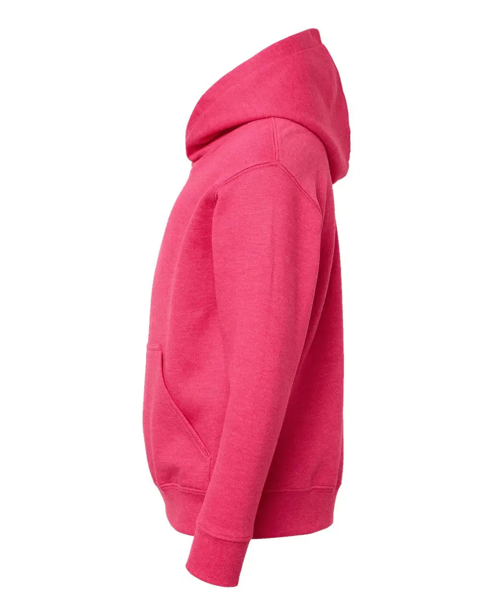 Lat 2296 Youth Fleece Hoodie - Vintage Hot Pink