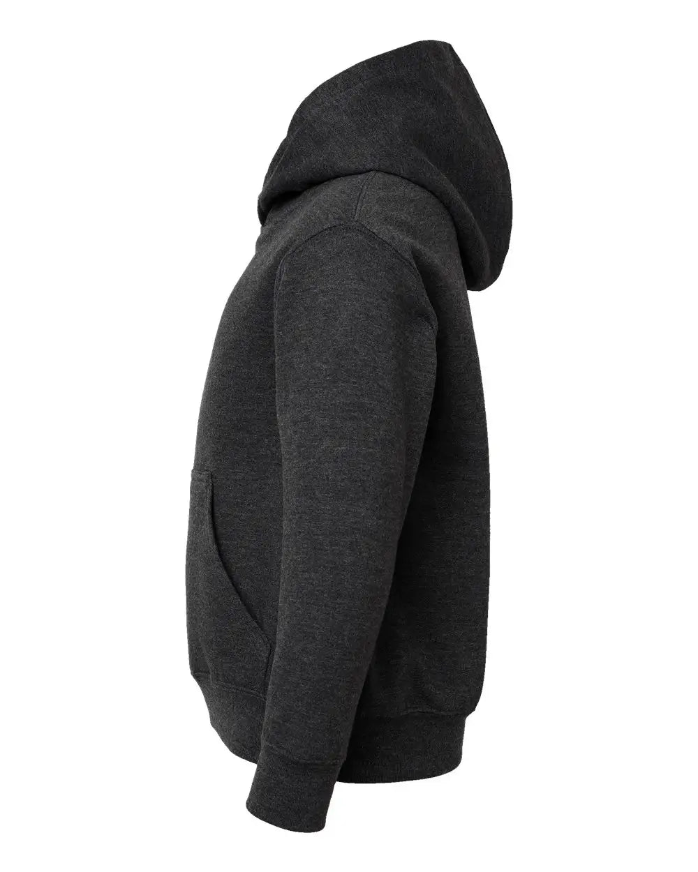 Lat 2296 Youth Fleece Hoodie - Vintage Smoke