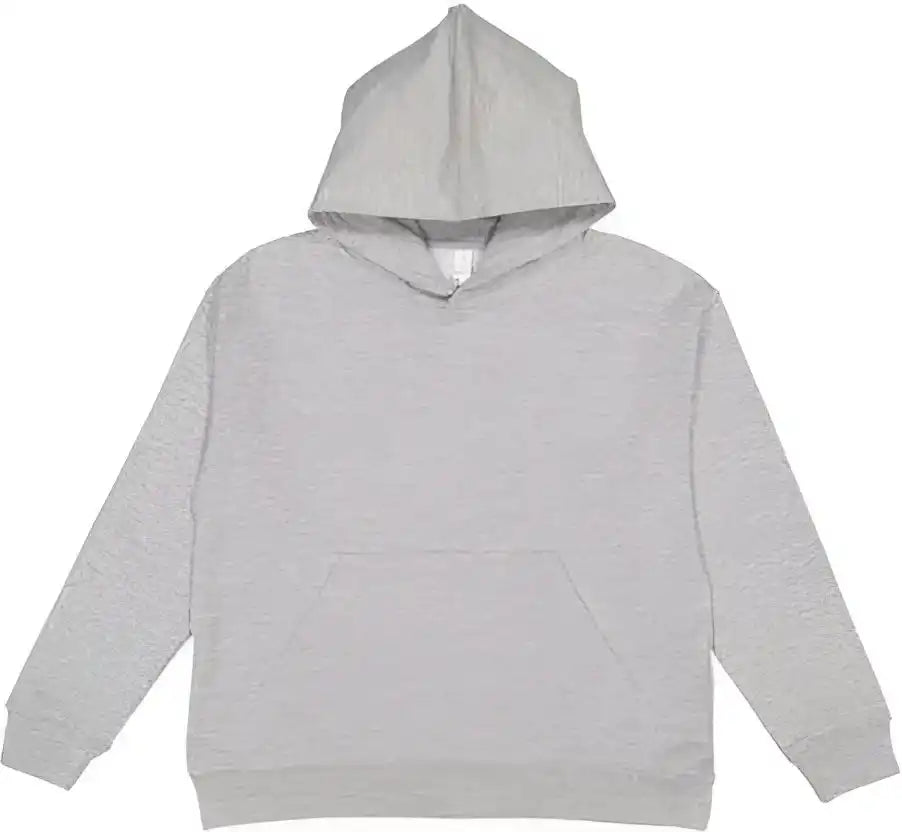 Lat 2296 Youth Pullover Hooded Sweatshirt - Heather