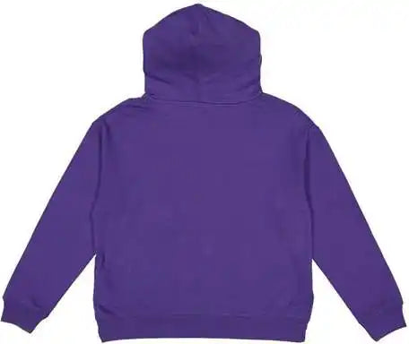 Lat 2296 Youth Pullover Hooded Sweatshirt - Purple