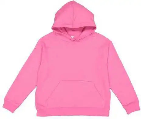 Lat 2296 Youth Pullover Hooded Sweatshirt Raspberry