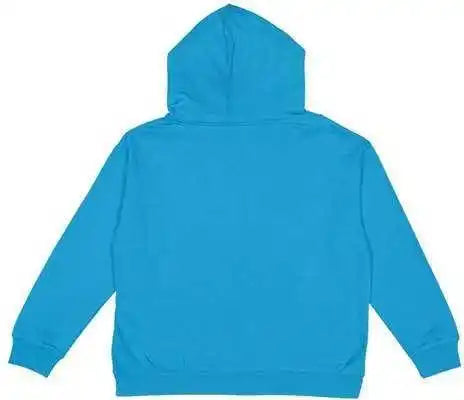 Lat 2296 Youth Pullover Hooded Sweatshirt Turquoise