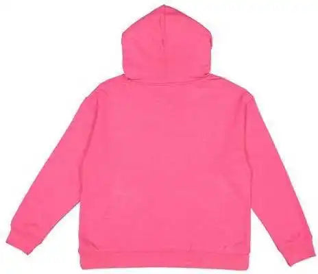 Lat 2296 Youth Pullover Hooded Sweatshirt - Vintage Hot Pink