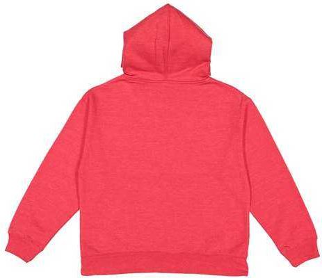 Lat 2296 Youth Pullover Hooded Sweatshirt - Vintage Red