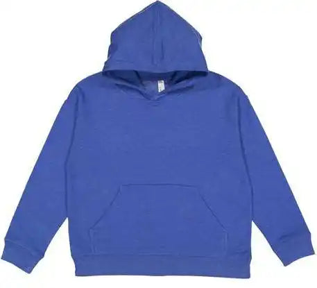 Lat 2296 Youth Pullover Hooded Sweatshirt - Vintage Royal