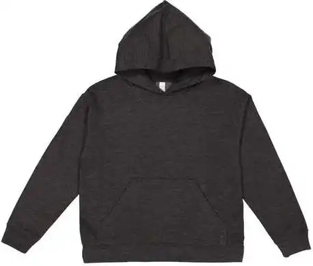 Lat 2296 Youth Pullover Hooded Sweatshirt - Vintage Smoke