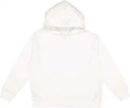 Lat 2296 Youth Pullover Hooded Sweatshirt - White