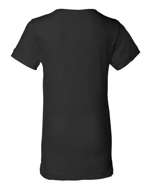 Lat 2616 Girls’ Fine Jersey Tee Black