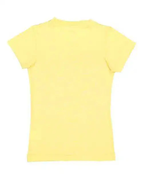 Lat 2616 Girls’ Fine Jersey Tee Butter