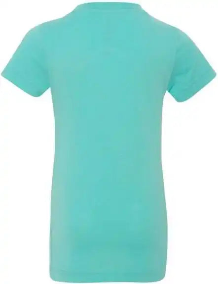 Lat 2616 Girls’ Fine Jersey Tee - Caribbean
