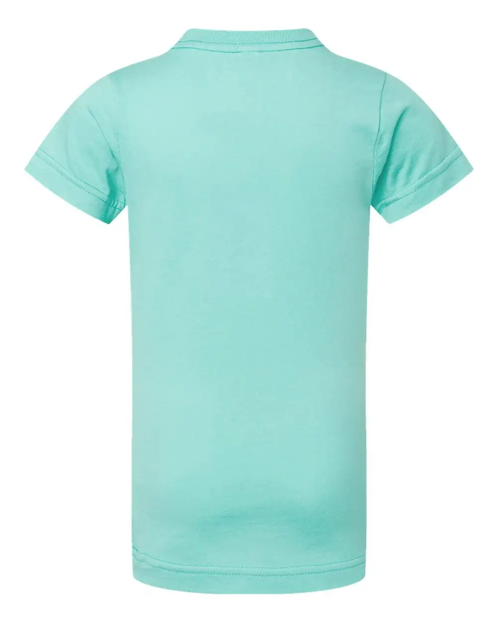 Lat 2616 Girls’ Fine Jersey Tee - Chill - Green / Xs