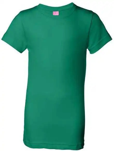 Lat 2616 Girls’ Fine Jersey Tee - Kelly