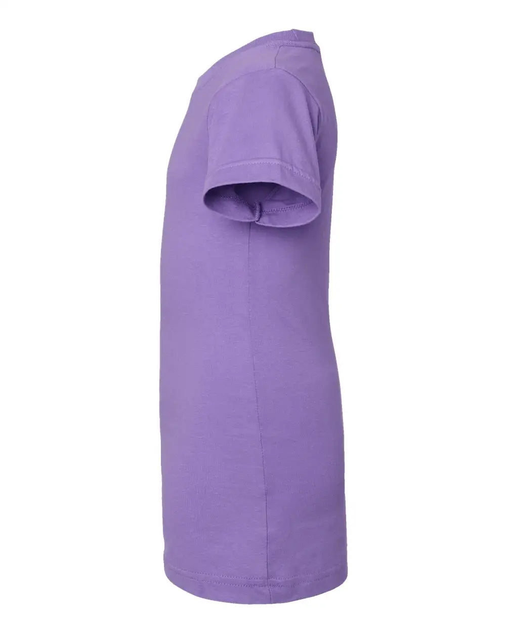 Lat 2616 Girls’ Fine Jersey Tee - Lavender