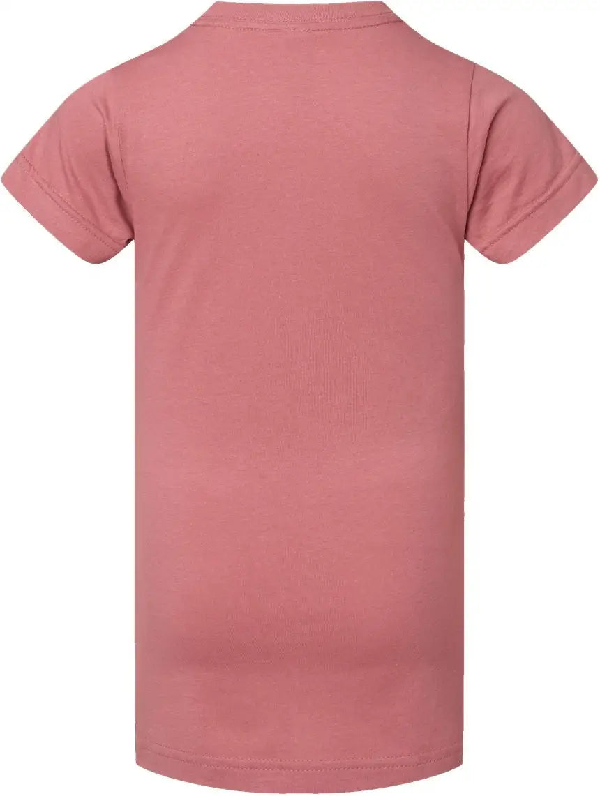 Lat 2616 Girls’ Fine Jersey Tee - Mauvelous